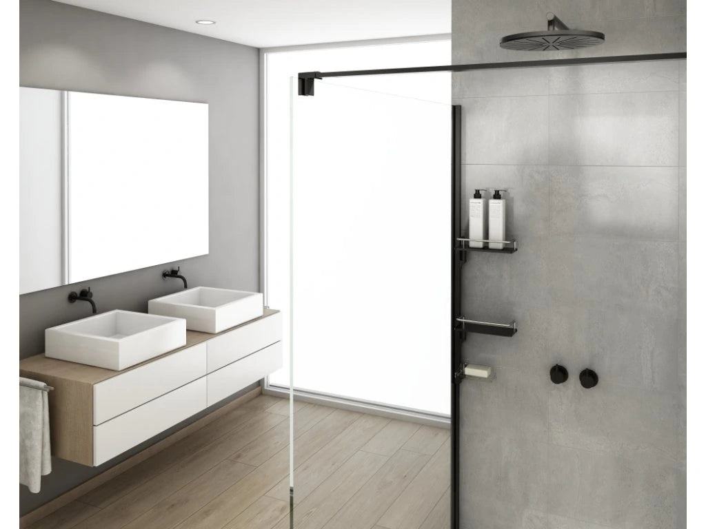 KASW2 06 accesoriu – raft pentru paravane de duș Ronal negru mat