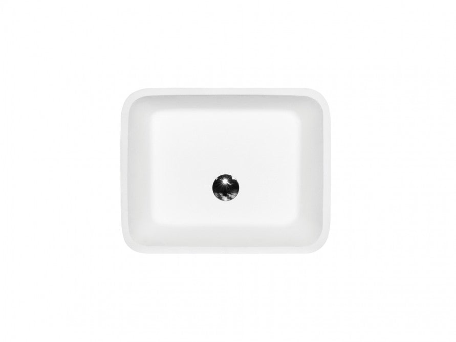 Lavoar freestanding Assos 40x50x85, white