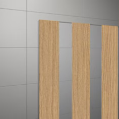 EASY STR4P JAPAN - Paravan duș Ronal cu profil compensator de fixare, sticlă 82 Japan, profil alb mat