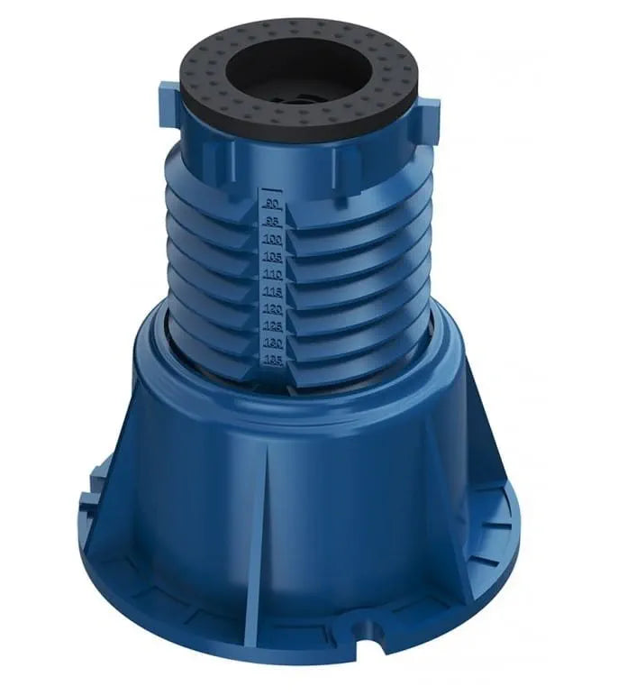 FWU.8 – picioare reglabile pentru cădițe duș 85–140 mm set 8 buc