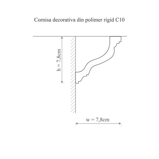 cornisa decorativa