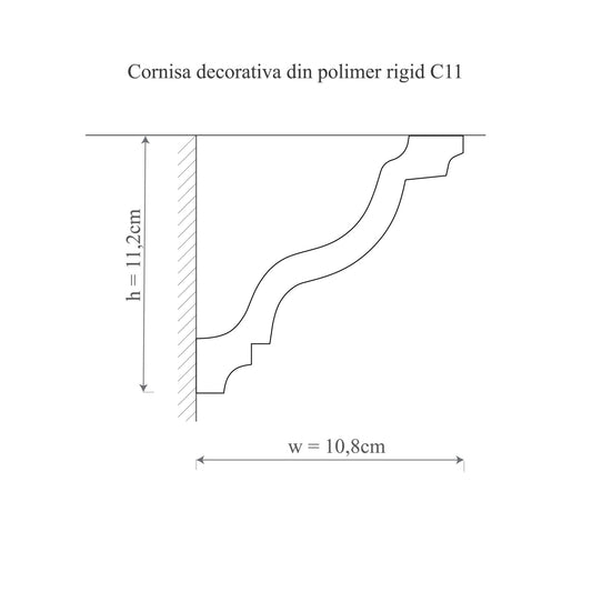 cornisa decorativa