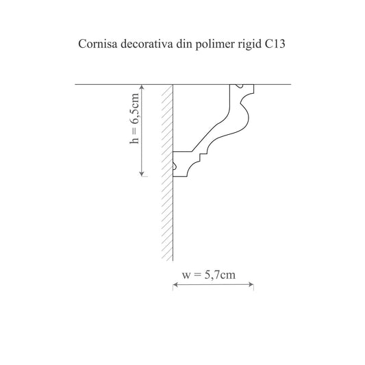 cornisa decorativa