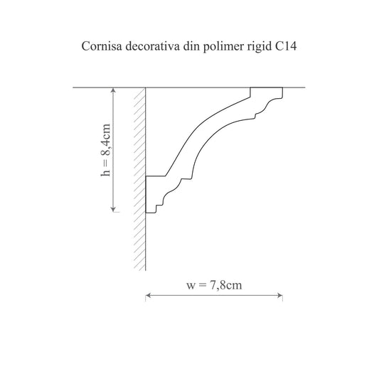 cornisa decorativa