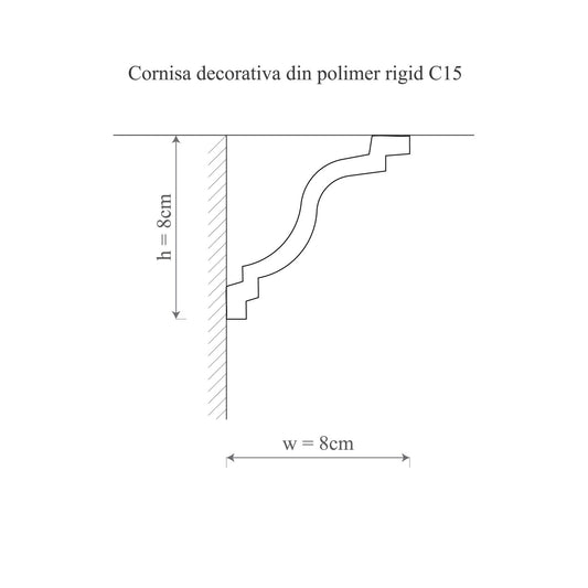 cornisa decorativa