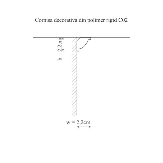 cornisa decorativa