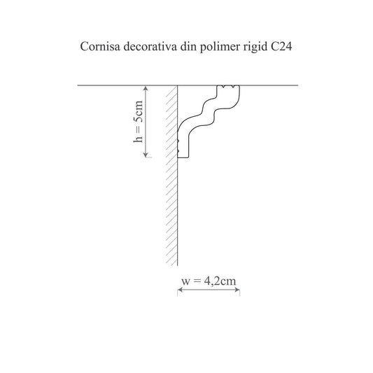 cornisa decorativa