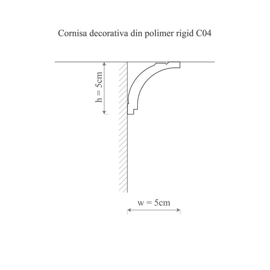 cornisa decorativa