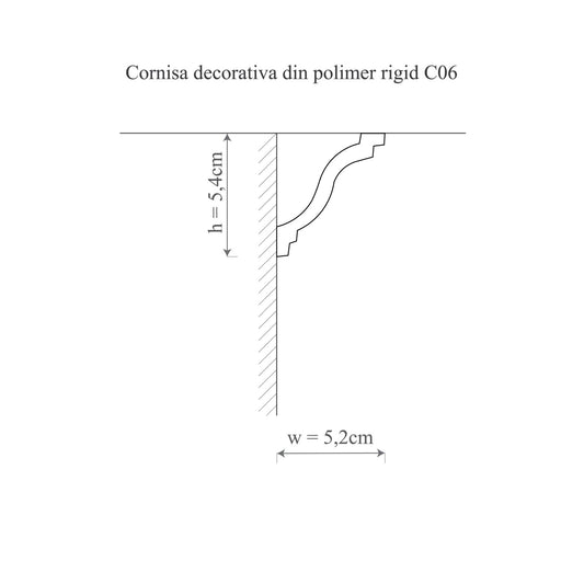 cornisa decorativa