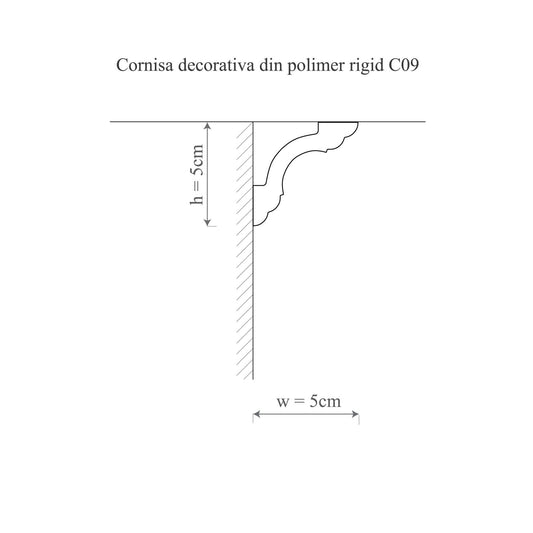 cornisa decorativa