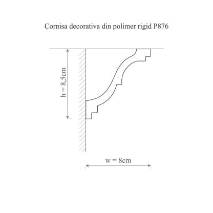 cornisa decorativa
