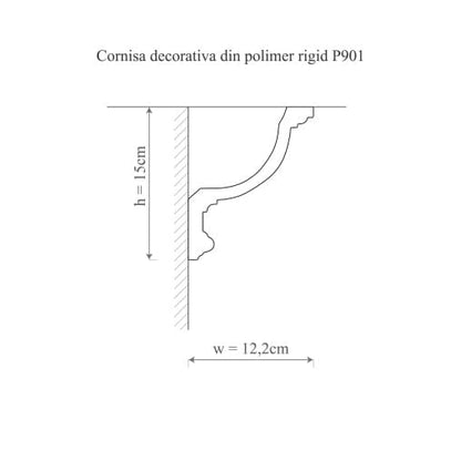 cornisa decorativa