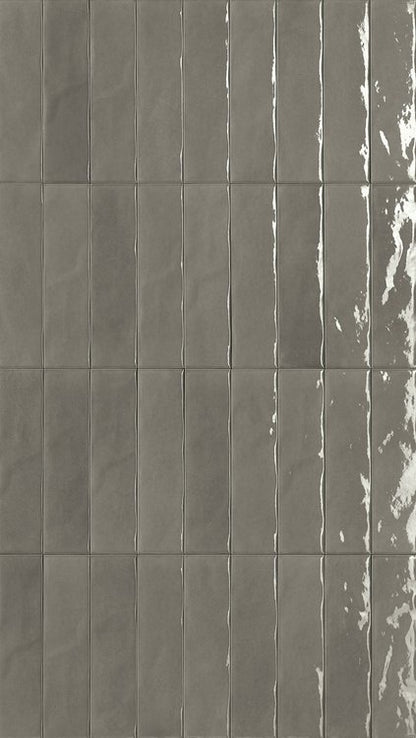 Faianță   BRICK  GLIM FAP CERAMICHE GRIGIO FUMO