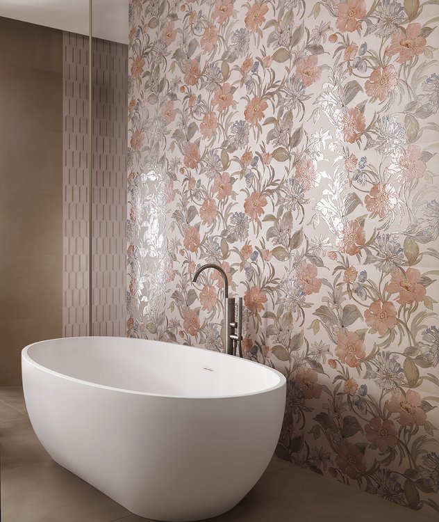  FAIANTA  FAP CERAMICHE MILANO MOOD FLOWER CIPRIA