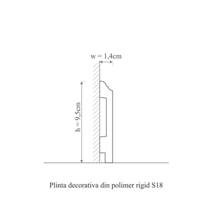 plinta decorativa