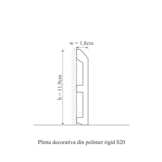plinta decorativa