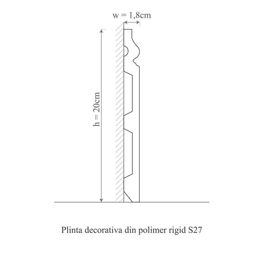 plinta decorativa