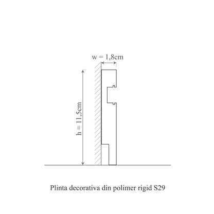 plinta decorativa